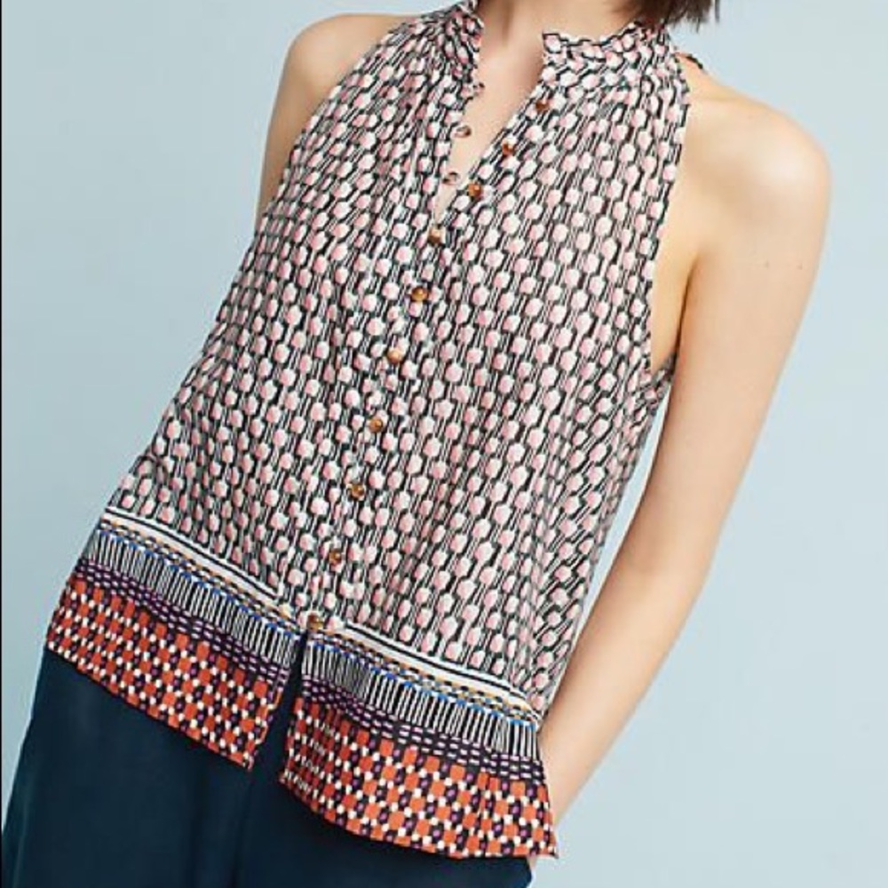 Maeve Prema Floral Print Tank Top